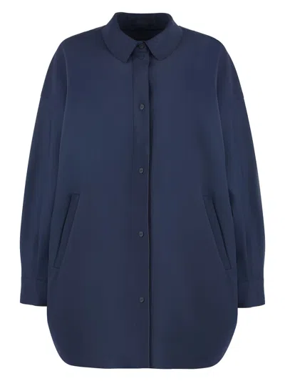 HERNO WOMEN'S TECHNICAL FABRIC OVERSHIRT