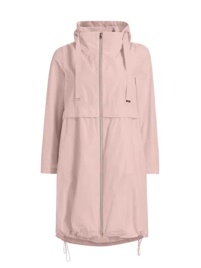 Herno Women's Techno Taffeta Parka In Pink