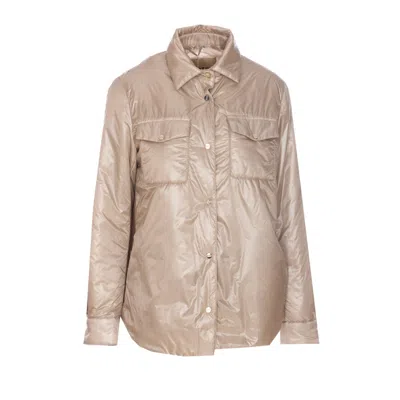 Herno Women Ultra Light Shaket In Beige