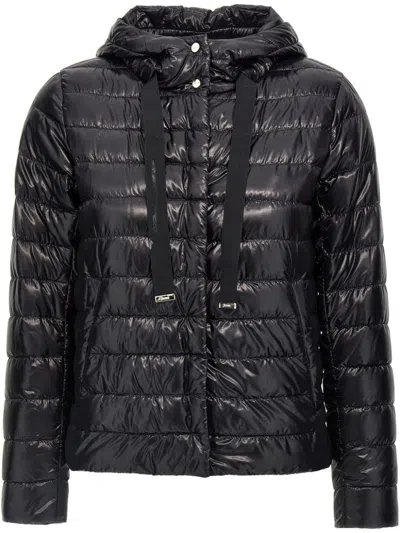 HERNO HERNO WOMEN ULTRALIGHT HOODED QUILTED JACKET