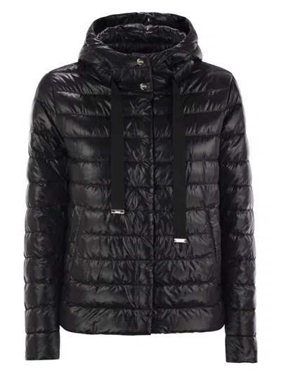 HERNO WOMEN'S ULTRALIGHT NYLON DOWN JACKET