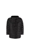 Herno Woman Puffer Black Size 6 Polyamide, Polyester, Cotton In Black