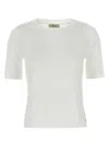 Herno Cotton T-shirt With Round Neck And Short Sleeves In White