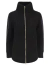 Herno Women Wool Jacket In Black