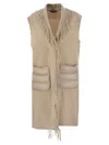 Herno Women Wool And Cashmere Sleeve Coat