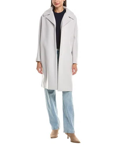 Herno Wool & Cashmere-blend Coat In Grey