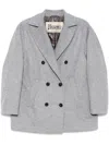 HERNO HERNO WOOL AND NYLON COAT