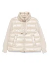 Herno Puffer Jackets Featuring Drawstring Accents In Neutral