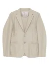 Herno Wool Blazer In Neutral