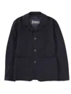 Herno Tailored Jacket Front Pockets Notched Lapel In Black