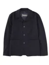 Herno Tailored Jacket Front Pockets Notched Lapel In Blue