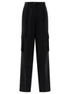 Herno Women Soft Wool Cargo Pants