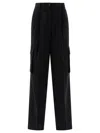 Herno Women Soft Wool Cargo Pants