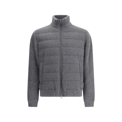 HERNO WOOL BOMBER JACKET
