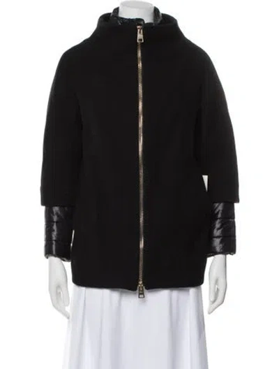 Pre-owned Herno Wool Coat In Gray