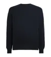 Herno Wool Crew-neck Sweater In Blue