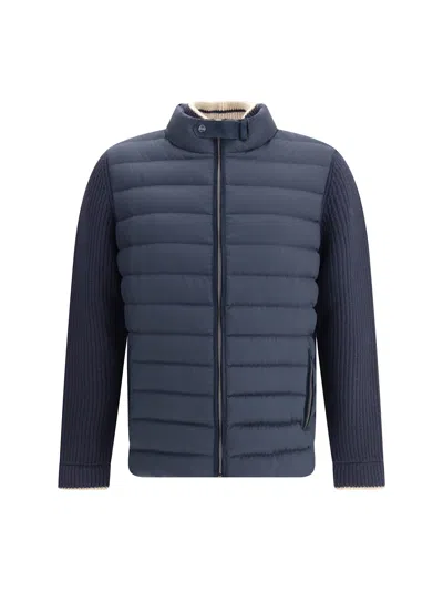 HERNO WOOL DOUBLE LAYERED JACKET