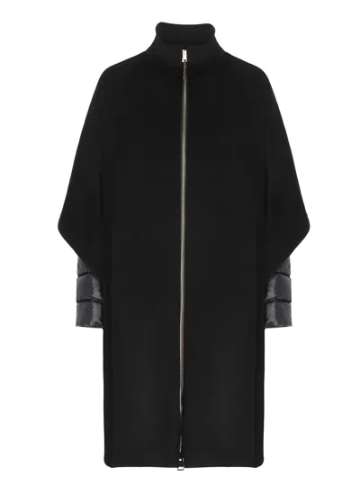 Herno Wool Down Jacket In Black