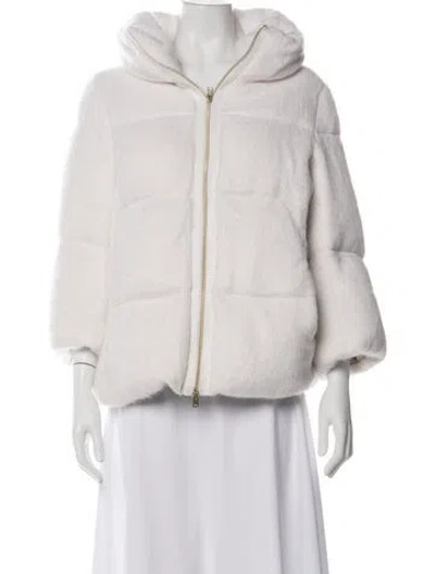Pre-owned Herno Wool Down Jacket In Neutral