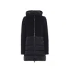 Herno Wool Down Coat Women In Black