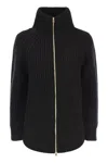 Herno Women Wool Jacket In Black