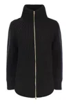 Herno Women Wool Jacket In Black