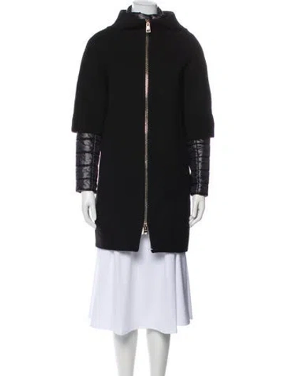 Pre-owned Herno Wool Jacket In Black