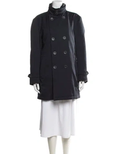 Pre-owned Herno Wool Jacket In Blue