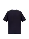 Herno Wool Jersey T-shirt In Blue