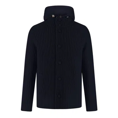Herno Blue Wool Jacket