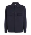 Herno Long-sleeved Short Coat In Blue