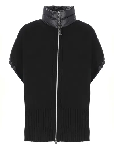 HERNO WOOL SLEEVELESS JACKET