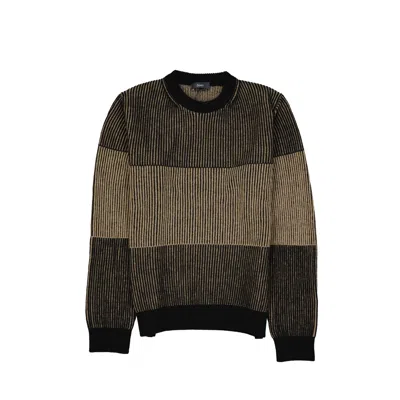 Herno Blue Wool Sweatshirt In Multi