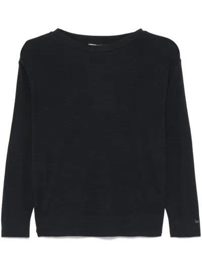 Herno Wool Sweater In Blue