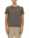 Herno Wool T-shirt In Gray