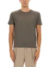 Herno Wool T-shirt In Gray