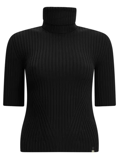 Herno Wool Turtleneck Sweater In Multi