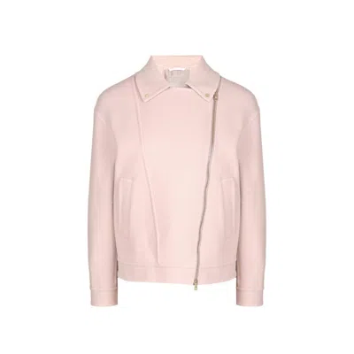 HERNO HERNO WOOL-BLEND BIKER JACKET
