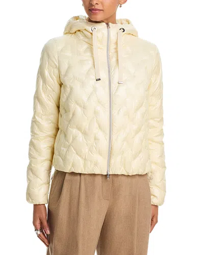 Herno Quilted Jacket In Yellow