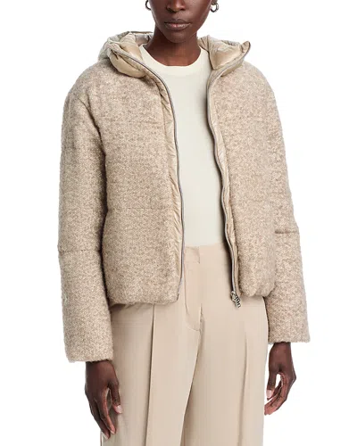 Herno Woven Jacket In Neutral