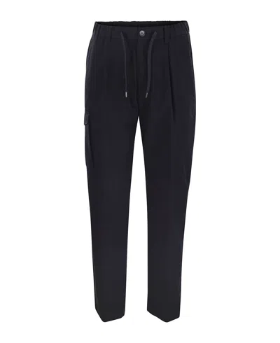 HERNO HERNO WOVEN PANTS