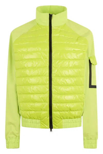 Herno Yellow Padded Jacket With Zipper