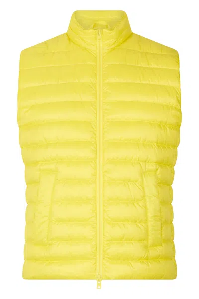 Herno Yellow Sleeveless Jacket