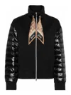 Herno Yoga Padded Bomber Jacket In Black