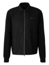 Herno Zip Cashmere Cardigan In Black