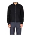 Herno Zip-up Collared Jacket In Black