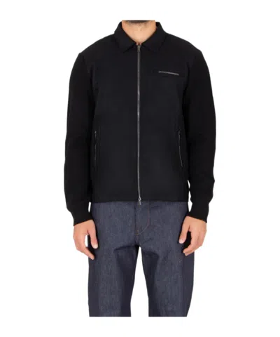 HERNO ZIP CASHMERE CARDIGAN