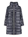 Herno Juanita Jacket By Semicouture In Blue