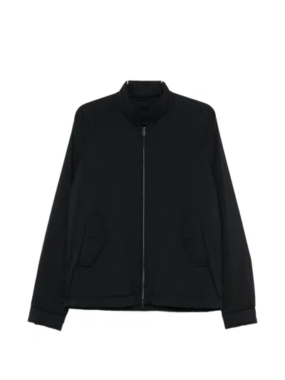 Herno Zip-fastening Pocket Jacket In Black