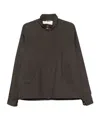 Herno Zip Jacket In Brown